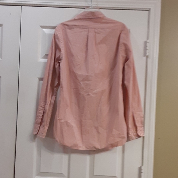 Ralph Lauren Orange And Blue Men's Button Down Casual Dress Shirt Size 14.5 - Picture 3 of 4